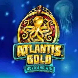 Atlantis Gold logo by SYNOT Games at Lucky Wave Casino