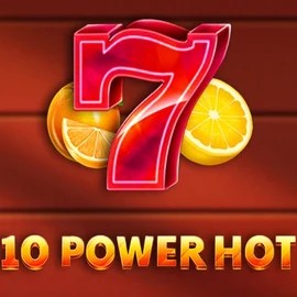 10 Power Hot game by Amusnet Interactive – logo hosted on Lucky Wave Casino