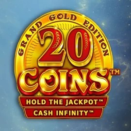 20 Coins Grand Gold Edition by Wazdan, showcased at luckywave-casino.net – game logo