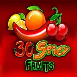 30 Spicy Fruits slot logo by Amusnet Interactive at Lucky Wave Casino