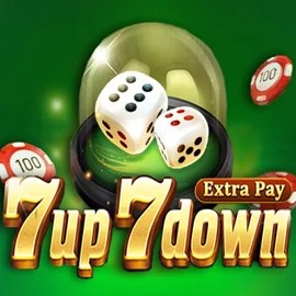 Official Casino logo: 7up 7 down by TaDa Gaming at Lucky Wave Casino