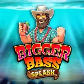 Bigger Bass Splash logo by Pragmatic Play at Lucky Wave Casino