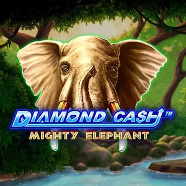 Diamond Cash Mighty Elephant logo – Slots by Greentube at Lucky Wave Casino