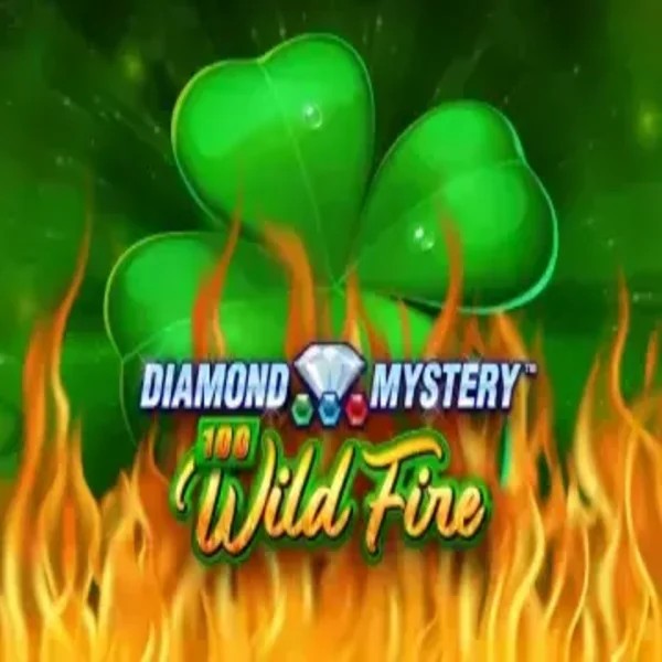 Try Diamond Mystery 100 Wild Fire slot by Greentube on luckywave-casino.net – logo image