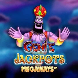 Genie Jackpots Megaways casino game by Blueprint Gaming – featured logo at Lucky Wave Casino