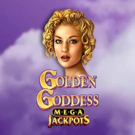 Golden Goddess Megajackpots slot visual from IGT available on luckywave-casino.net