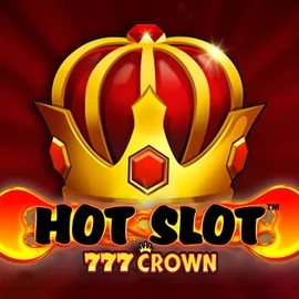 Hot Slot 777 Crown by Wazdan, showcased at luckywave-casino.net – game logo