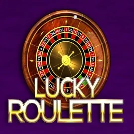Lucky Roulette slot logo by Belatra Games at Lucky Wave Casino