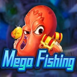Mega Fishing online game logo by TaDa Gaming on luckywave-casino.net