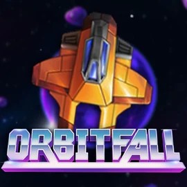 Slots logo of Orbitfall from ELK Studios at Lucky Wave Casino