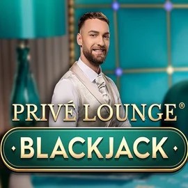 Privé Lounge Blackjack game by Pragmatic Play – logo hosted on Lucky Wave Casino