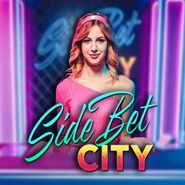 Side Bet City slot visual from Evolution available on luckywave-casino.net