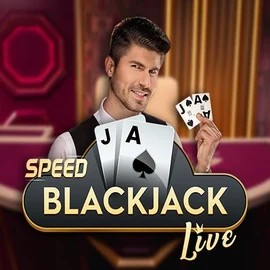 Speed Blackjack slot logo by Pragmatic Play at Lucky Wave Casino