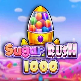 Sugar Rush 1000 by Pragmatic Play, showcased at luckywave-casino.net – game logo
