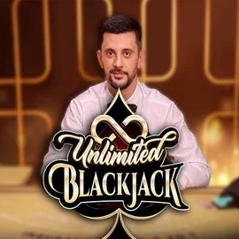 Unlimited Blackjack slot visual from Ezugi available on luckywave-casino.net
